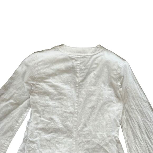 L'Academie Revolve Women’s The Janeiro Tie Front Bell Sleeve White Mini Dress XS - Picture 7 of 13